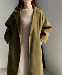 試着のみ】Gready Brilliant チェスターコートグリーン