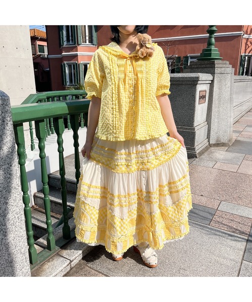 PINK HOUSE（ピンクハウス）の「ハニーレモンテディコサージュ