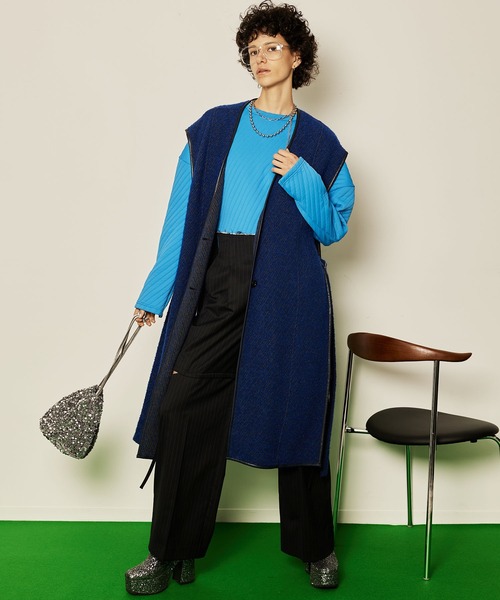 MAISON SPECIAL（メゾンスペシャル）の「レイヤードジレコート【MAISON