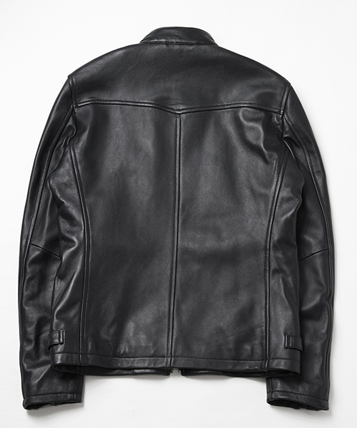 ラムレザーシングルライダース（ライダースジャケット）｜JACKROSE