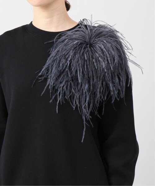 オーストリッチ コサージュ（ブローチ/コサージュ）｜VERMEIL par iena