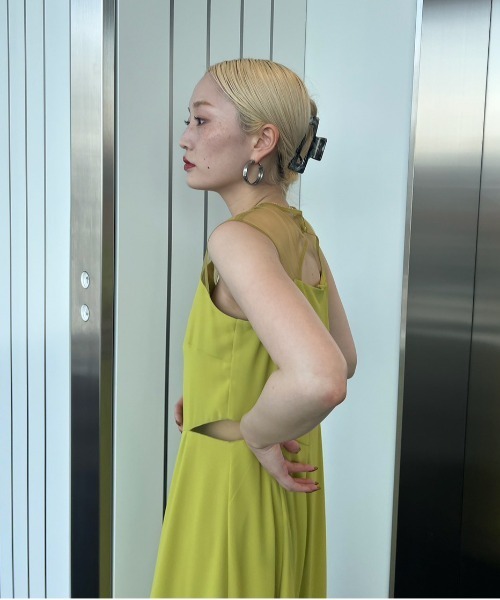 Ameri（アメリ）の「SWITCHING CONSTRUCTION ROMPERS（つなぎ