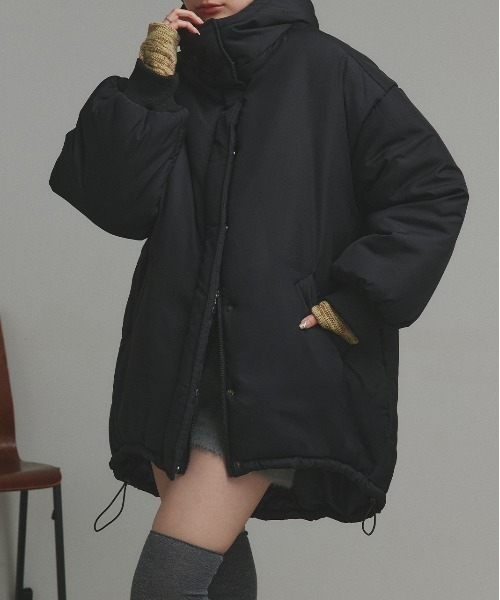 セール】中綿 エコダウン モンスターパーカー（ダウンジャケット