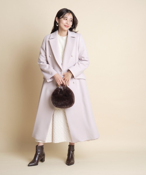 JUSGLITTY（ジャスグリッティー）の「パールボタンチェスターコート