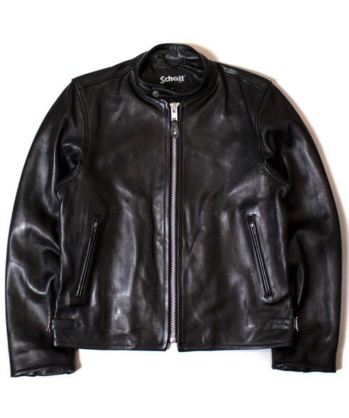 SCHOTT-70S SINGLE RIDERS JACKET-2/ショット シープレザー シングル