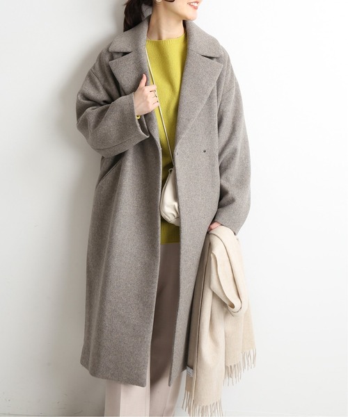 IENA MANTECOオーバーサイズチェスターコート セール】MANTECOオーバー