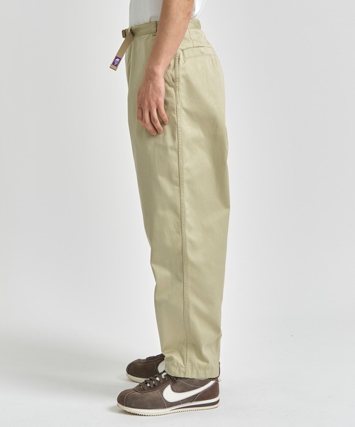 ノースフェイスパープルレーベル チノ ワイドテーパード フィールド