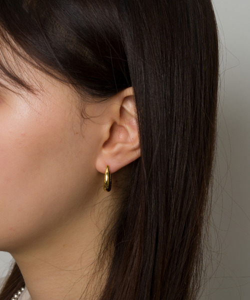 TOM WOOD（トムウッド）の「【TOMWOOD】Liz Hoop ゴールド ピアス