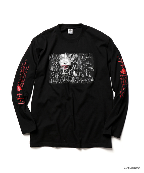 HYDE（ハイド）の「ロングスリーブTシャツ 限定缶バッジ付（Tシャツ