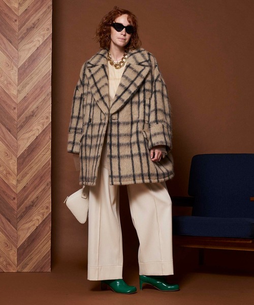 MAISON SPECIAL（メゾンスペシャル）の「モヘヤシャギーオーバーコート