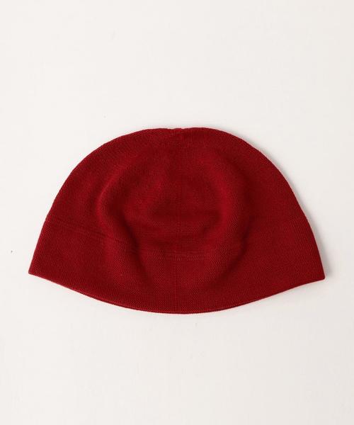 SCHA シャー 黒 ウール ニット帽・ビーニー SCHA シャー 黒 ウール