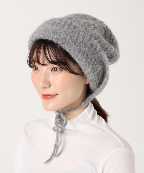 セール】アルパカMIXニットキャップ（ニットキャップ/ビーニー）｜EDIT