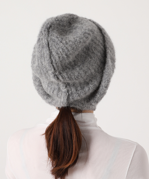セール】アルパカMIXニットキャップ（ニットキャップ/ビーニー）｜EDIT