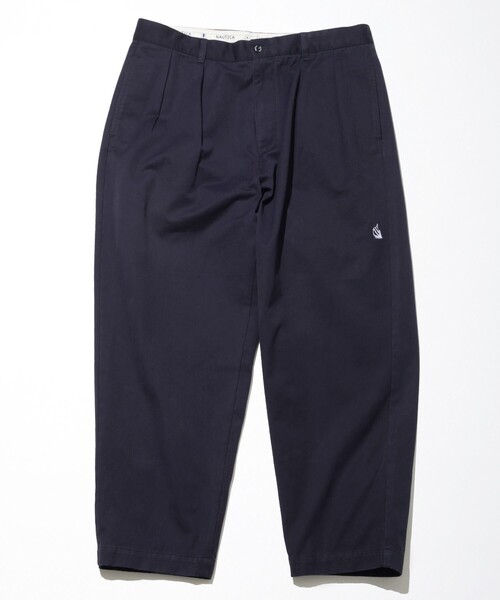 NAUTICA TOO BIG ツータックチノスラックスパンツ 長谷川昭雄 NAUTICA