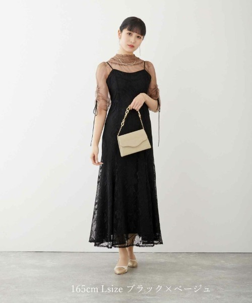 ブラウスセットフラワーレースドレス（ドレス）｜Dorry Doll（ドリー