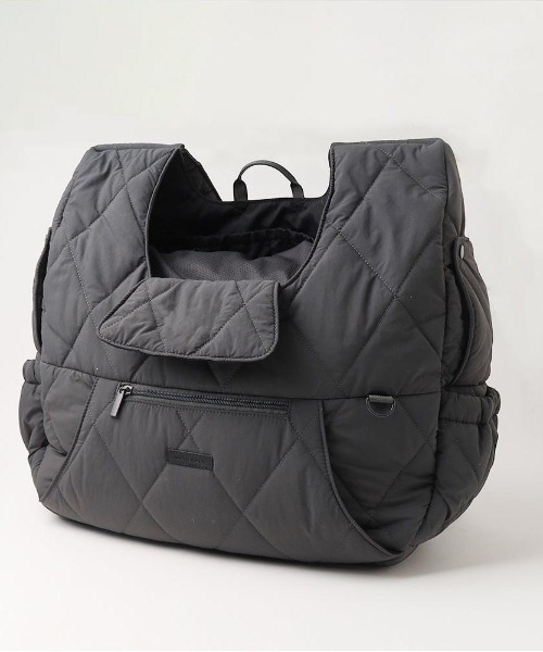 キルティングメッシュ付きフロントリュック【2サイズ展開・飛び出し