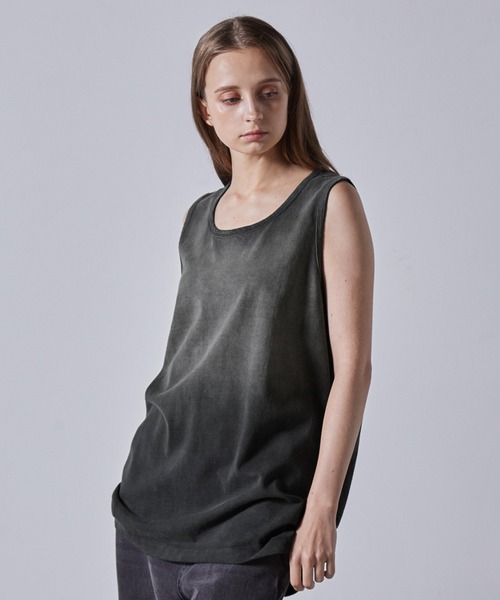 CLEL】High Vintage Design Layered Tank Top/ハイヴィンテージ