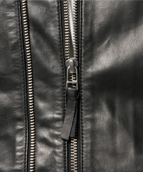 Pretty Green（プリティーグリーン）の「Wジップ ジップアップレザー