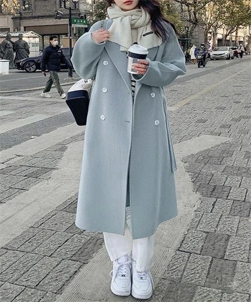 ウエストベルトロングコート（チェスターコート）｜Dream garden