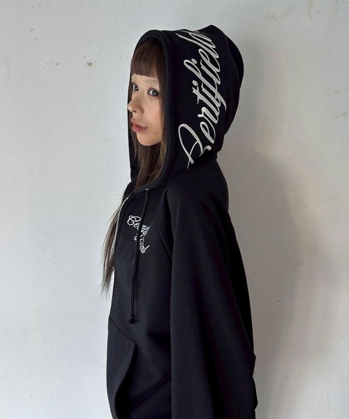 オーバーサイズ フーディー ジップパーカー（パーカー）｜d.i.a.