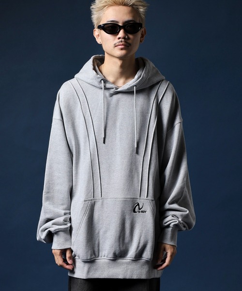 パイピングフーディ（パーカー）｜NERDY（ノルディ）のファッション