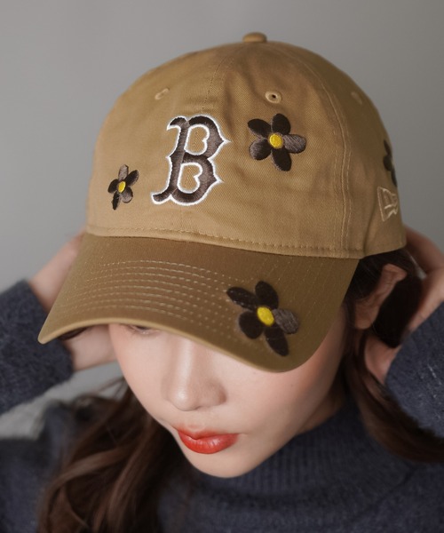 NEW ERA（ニューエラ）の「【NEW ERA / ニューエラ】フラワー刺繍ロゴ