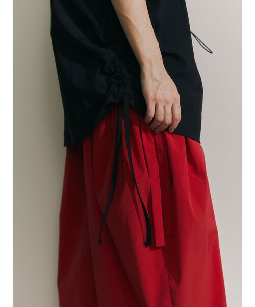 UN3D.（アンスリード）の「サイドギャザーボリュームパンツ（その他