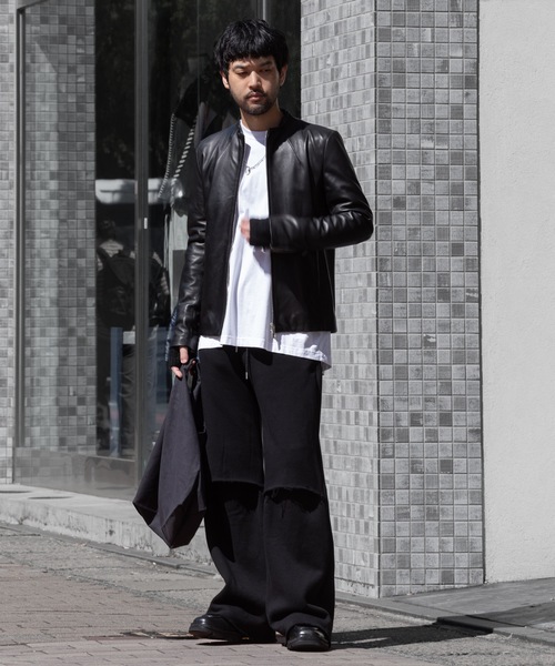 アタッチメント ライダース 鹿革 アタッチメント ATTACHMENT ディア