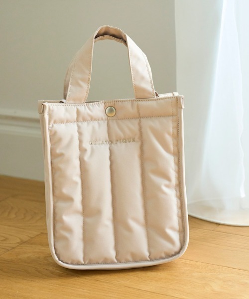 CAT&DOG】【販路限定商品】キルティングお散歩バッグS（ペット用