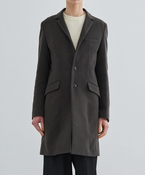 STUDIOUS別注 カシミア混チェスターコート/EX.CHESTER COAT