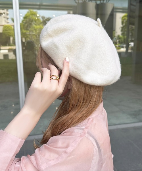 apres jour×ARIAZ】ベーシックベレー帽（ハンチング/ベレー帽）｜apres