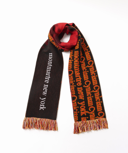 MONTMARTRE NEW YORK / モンマルトル ニューヨーク】CYNICISM SCARF
