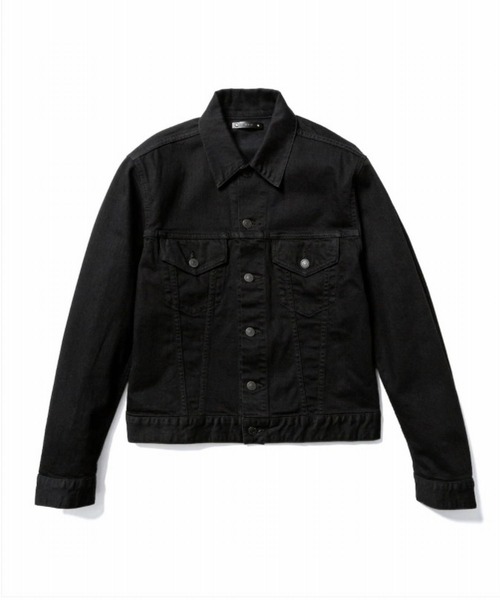 MINEDENIM（マインデニム）の「Smooth Leather Studs Zipup Loose JKT