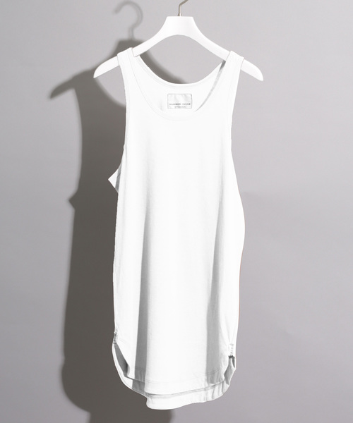 NUMBER (N)INE】別注ファインモダールレイヤードロングタンクトップ