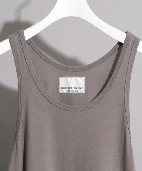 NUMBER (N)INE】別注ファインモダールレイヤードロングタンクトップ