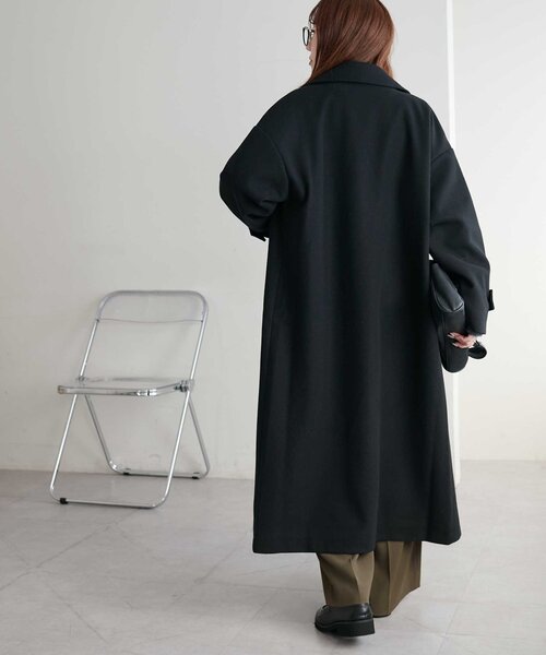 セール】【WEB限定】ダブルロングコート（チェスターコート）｜DISCOAT