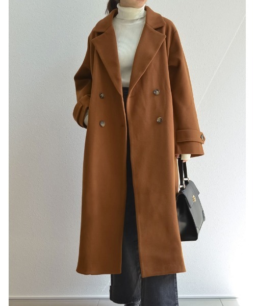 Re:EDIT（リエディ）の「[低身長サイズ有]ヘリンボーンor無地ダブル