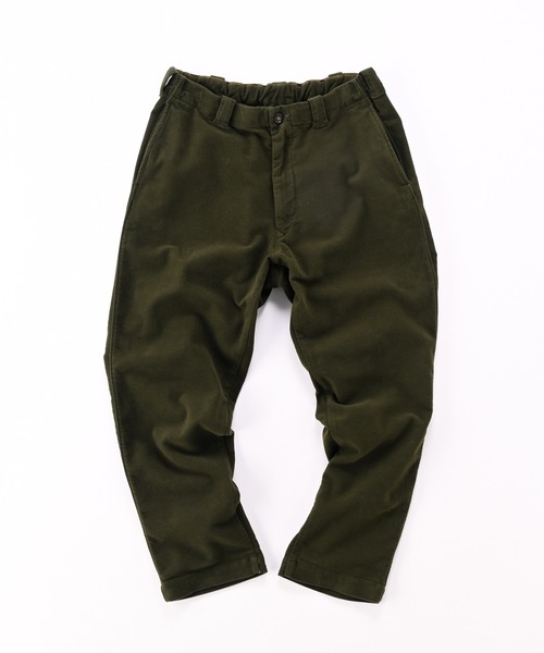 45r モールサージの908ポッポパンツ M ベージュ R刺繍 伸縮性 45R