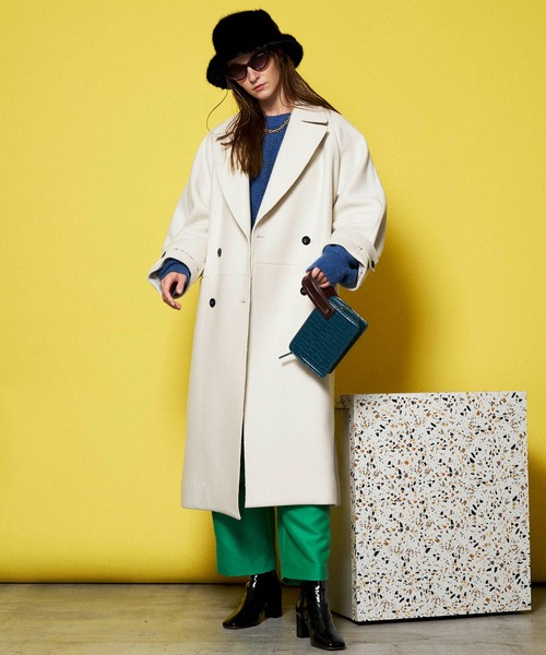 Super140 Melton Over Coat/スーパー140メルトンオーバーコート