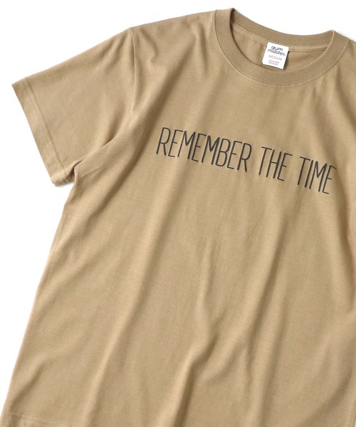 5.6oz REMEMBER THE TIME Tee | ジムマスター（gym master）公式通販