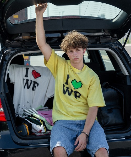 Body I love you 白Tシャツ ex CRAZE,デランジェ Body I love you 白T