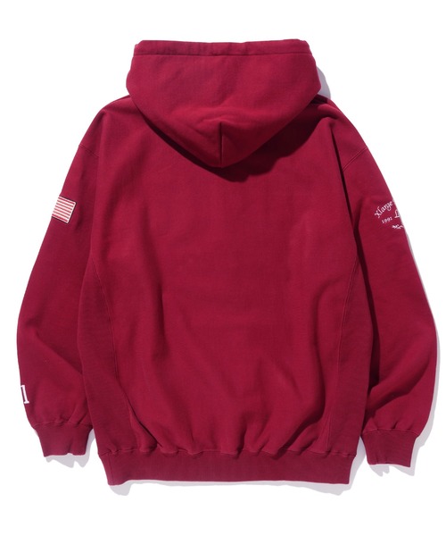 XLARGE（エクストララージ）の「XL LABEL SOUVENIR HOODED SWEAT