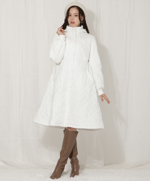 セール】リボン柄キルティングコート（その他アウター