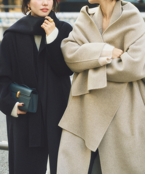 追加》ハミルトン ストール コート（その他アウター）｜Plage