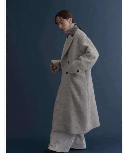 Eimee Lawミックスシャギー配色ロングコート