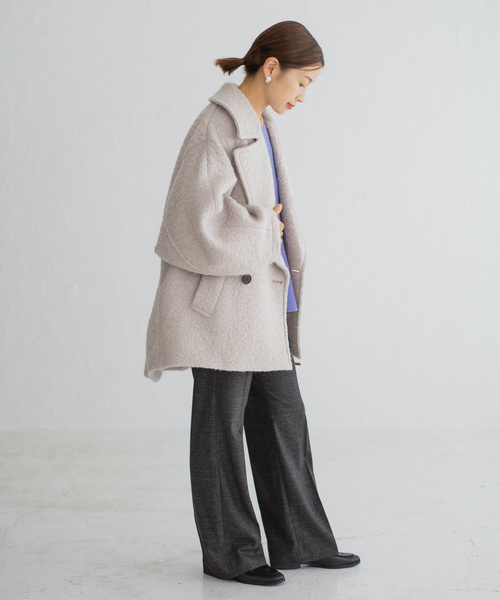 IENA（イエナ）の「ループインレイ ショートコート（その他アウター