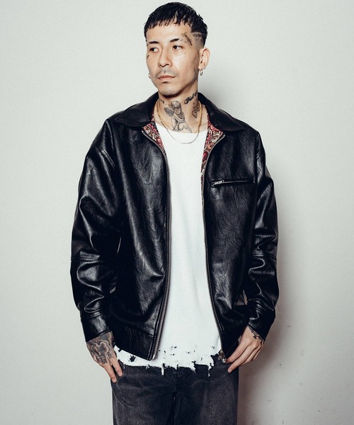 セール】Single riders jacket（ライダースジャケット）｜Subciety