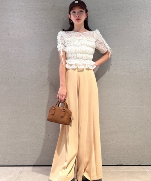 SNIDEL（スナイデル）の「スーパーワイドタックパンツ（その他パンツ