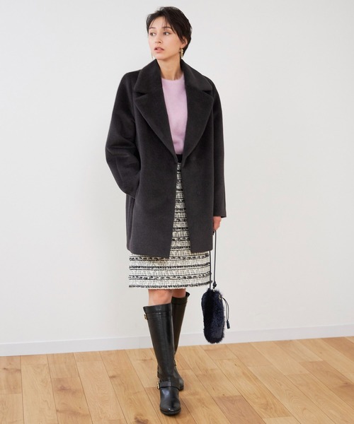 ANAYI（アナイ）の「アルパカシャギーコクーンコート（その他アウター