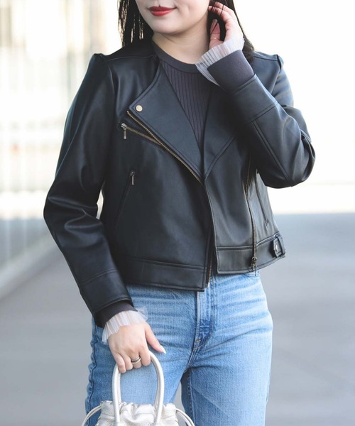 BEAMS beams ライダースジャケット シングルライダースジャケット